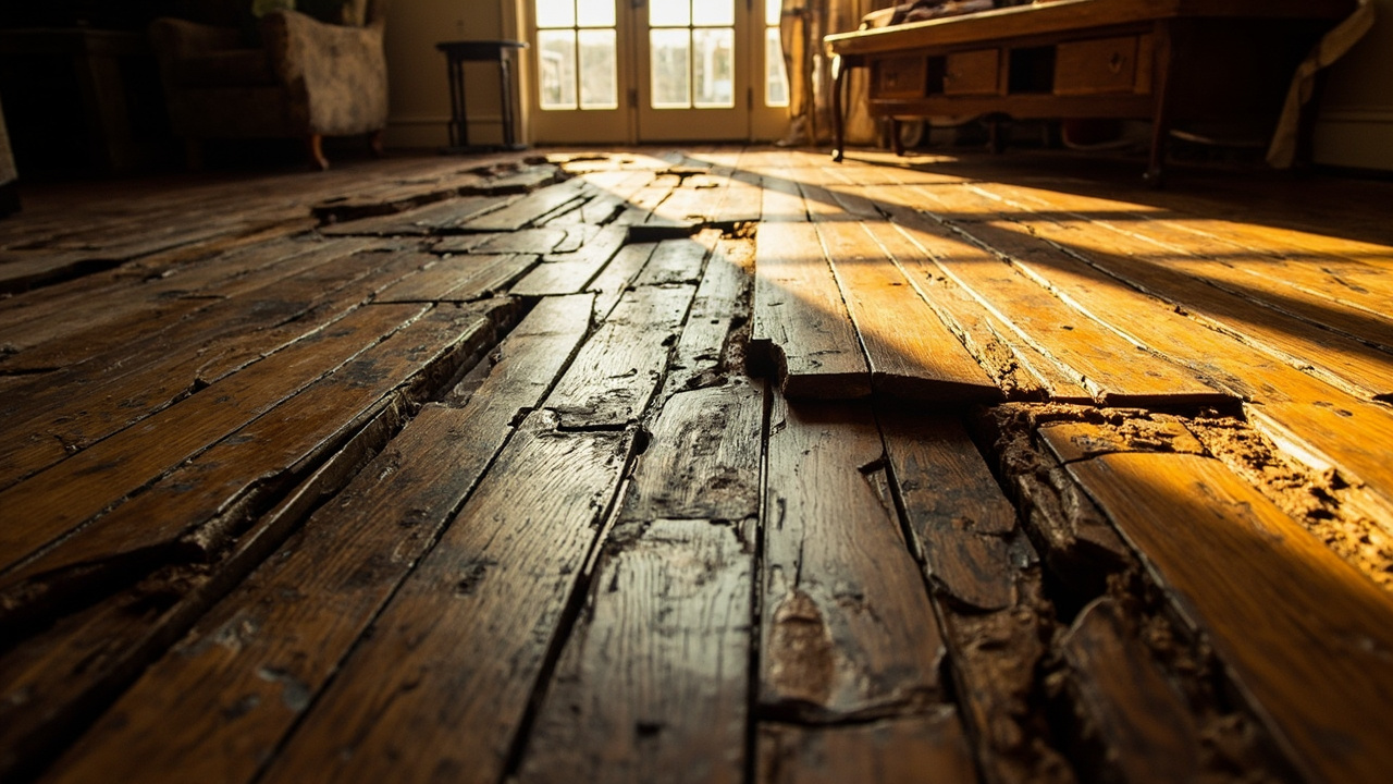 Cupping or Buckling Wood Floors in San Diego – Expert Diagnosis and Permanent Repair Solutions