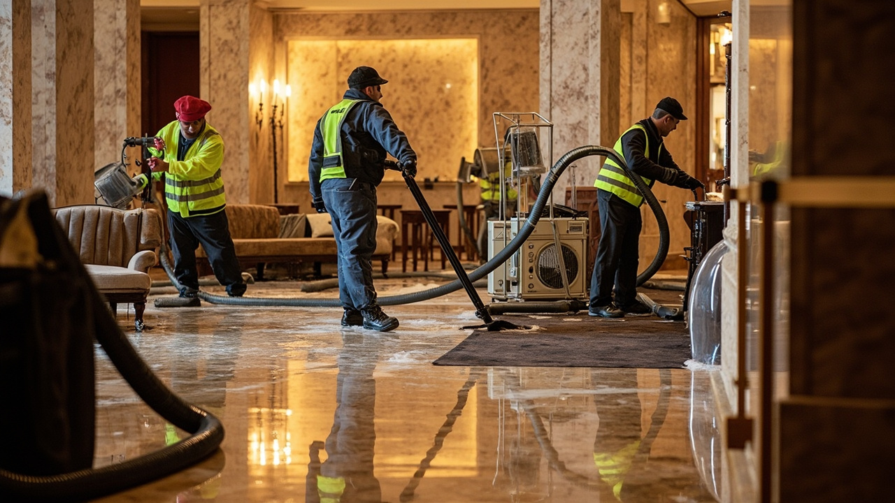 Hotel & Hospitality Flood Cleanup in San Diego – Minimize Downtime and Protect Revenue Flow