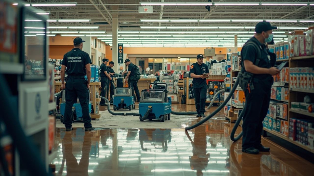Our Commercial Retail Water Extraction Protocol Prioritizes Business Continuity