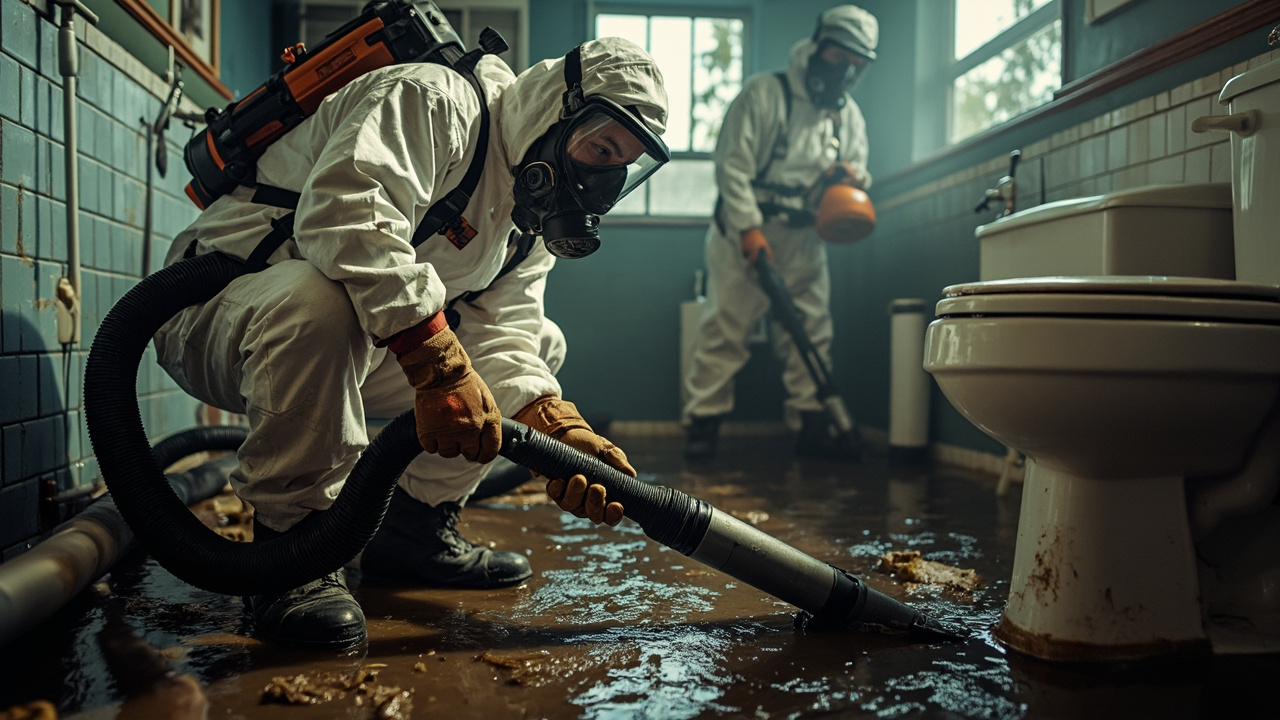 Sewage Backup Cleanup in San Diego – 24/7 Emergency Response Stops Contamination Fast