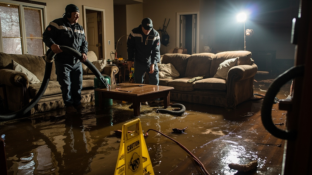 Our Emergency Storm Flooding Protocol Stops Damage at the Source