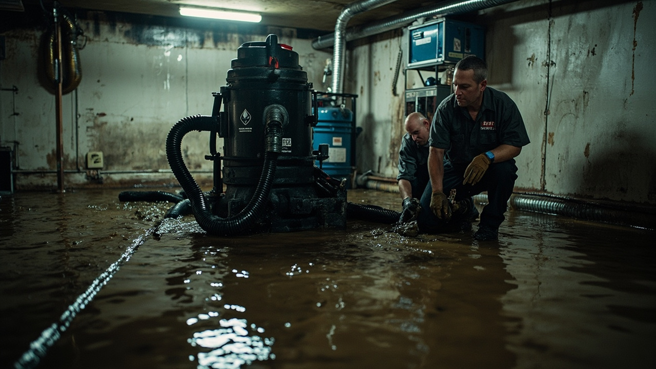 How Keystone Executes Sump Pump Failure Water Extraction in San Diego