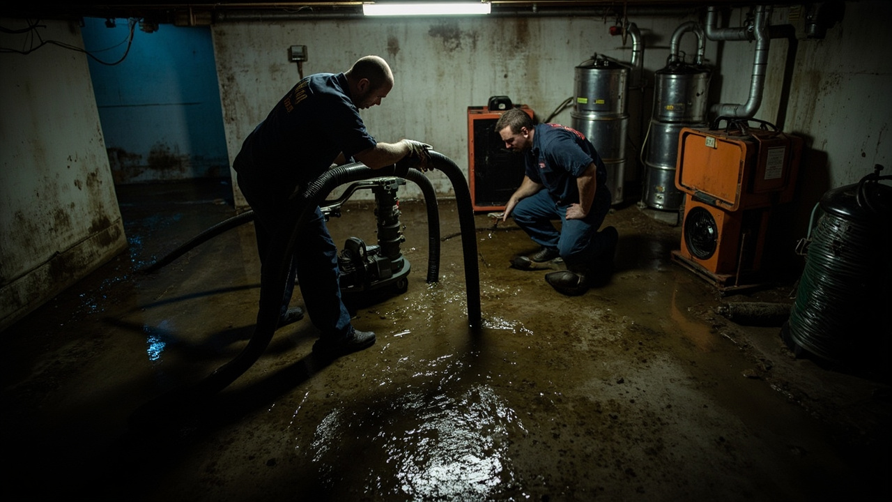 Sump Pump Failure Cleanup in San Diego – 24/7 Emergency Response Stops Basement Flooding Fast