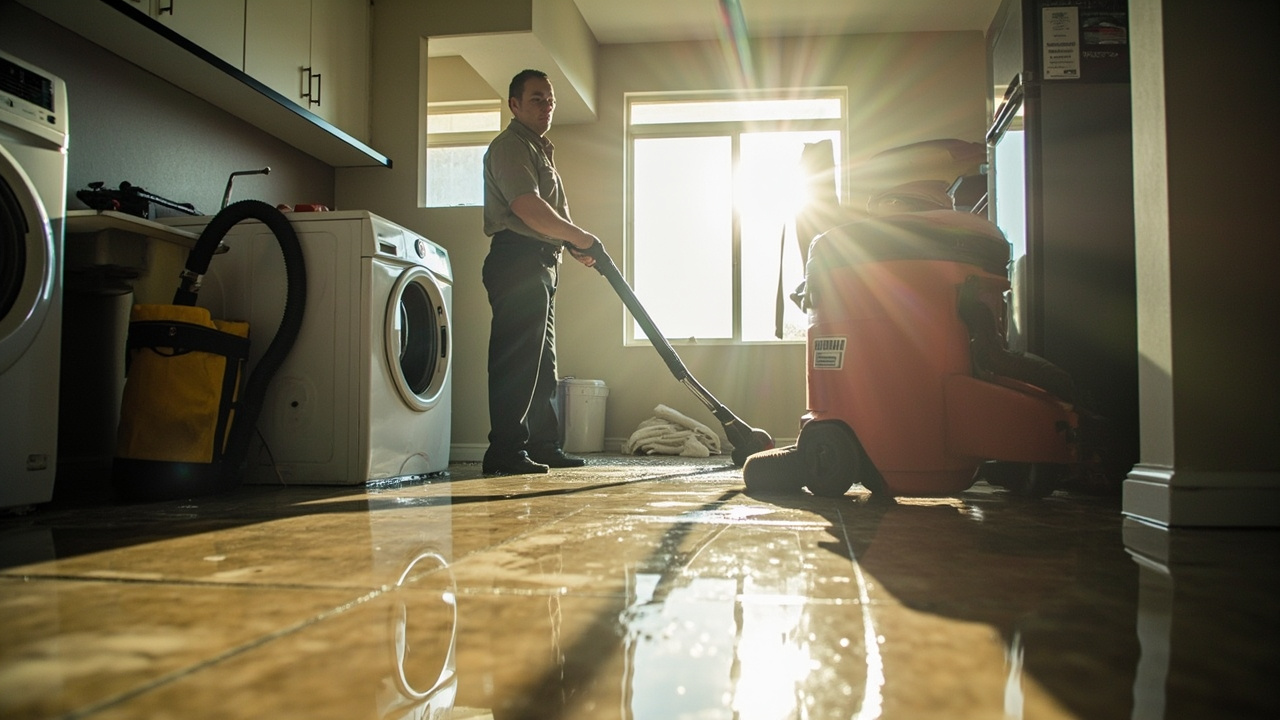 How We Stop Water Damage After a Washing Machine Overflow