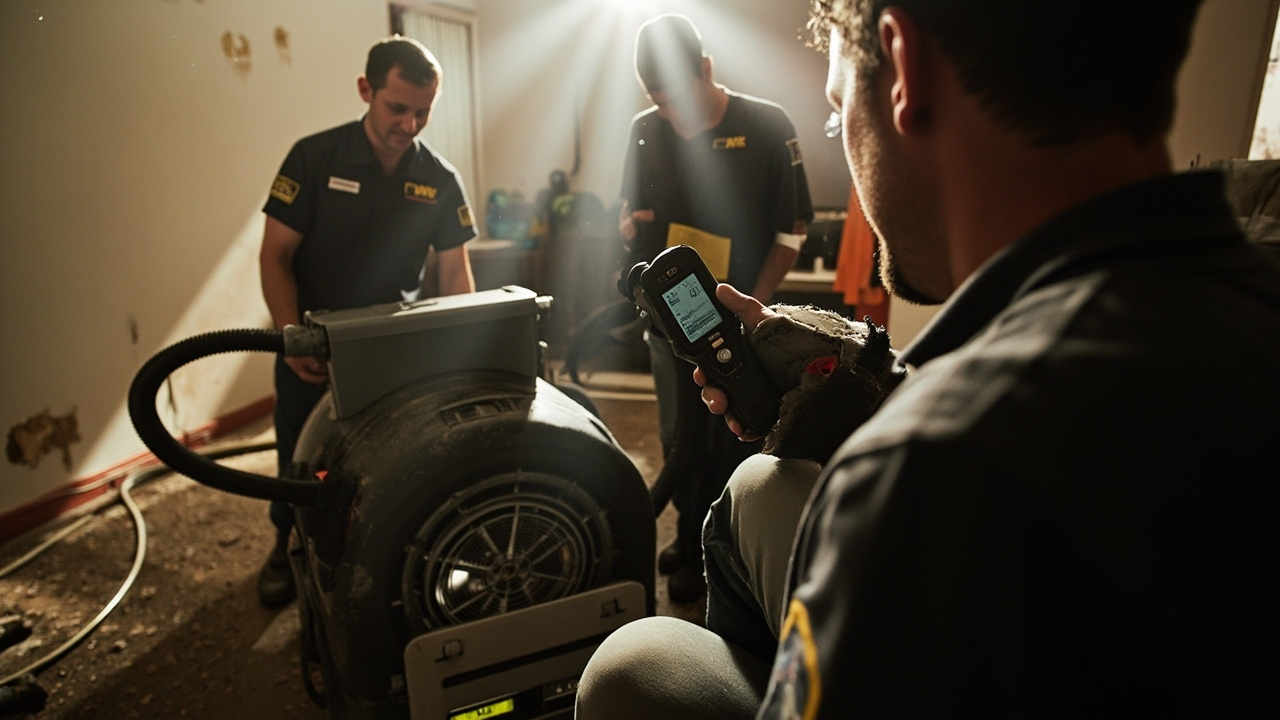 Our Science-Based Water Damage Restoration Process