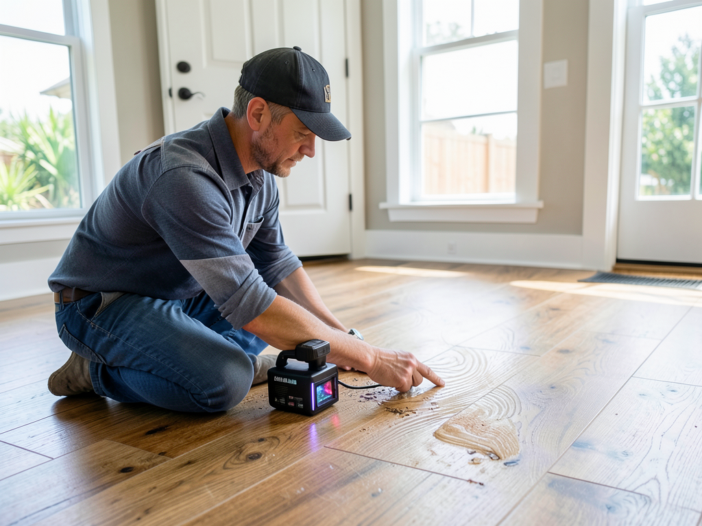 Can you save luxury vinyl plank flooring after a f