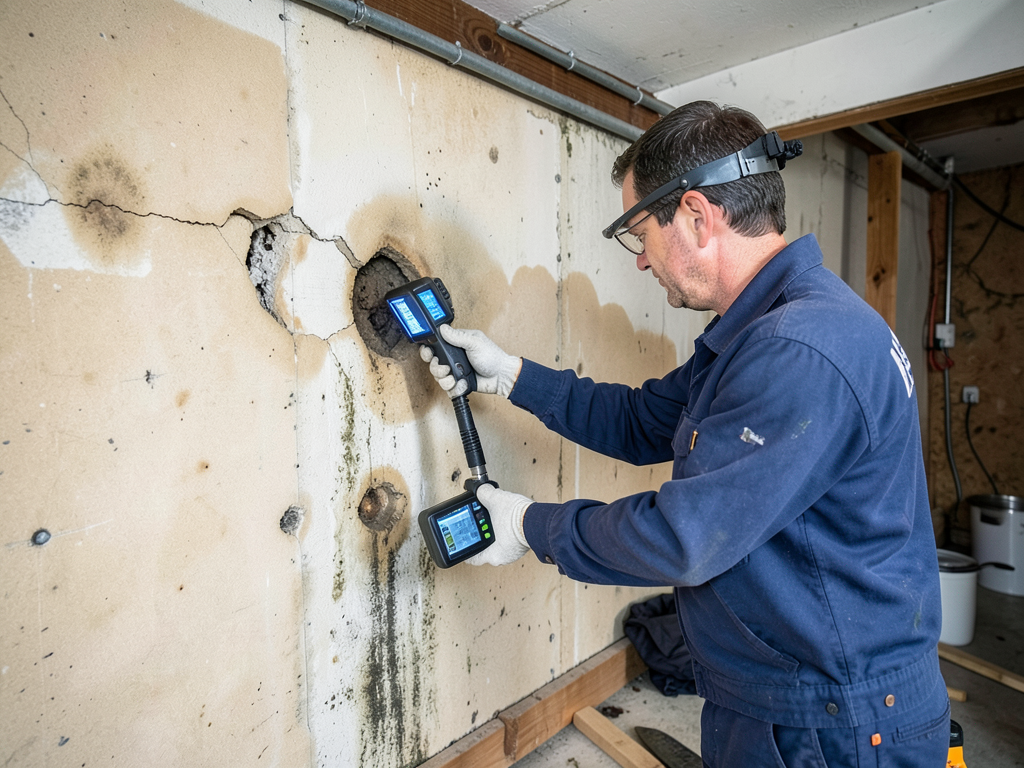 Cleaning up after a water softener explodes in you