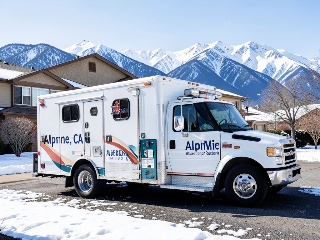 Dealing With a Frozen Pipe Burst During an Alpine Winter Cold Snap