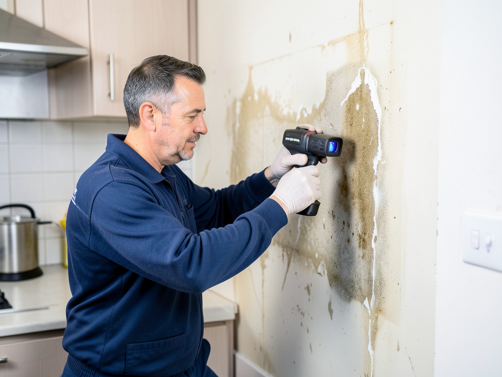 Fixing hidden kitchen leak damage in north park ho